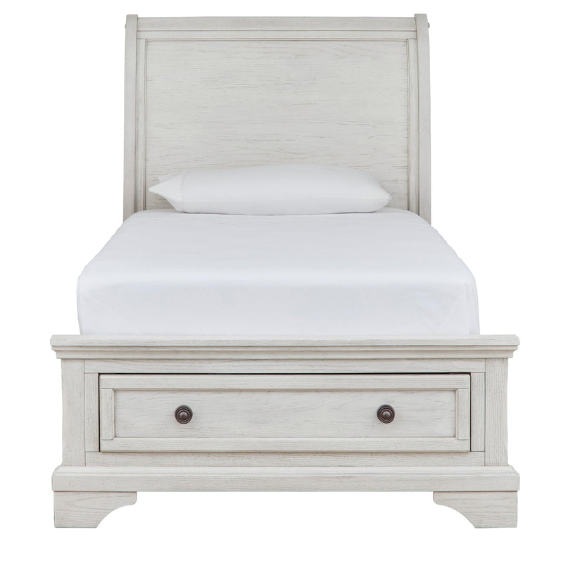  Signature Design by Ashley Robbinsdale B742B12 Twin Sleigh Storage Bed IMAGE 2