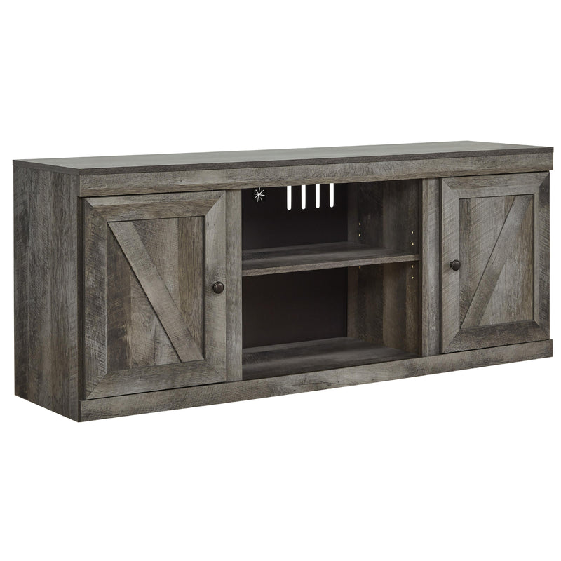  Signature Design by Ashley Wynnlow EW0440-268 Large TV Stand with Fireplace Option IMAGE 1