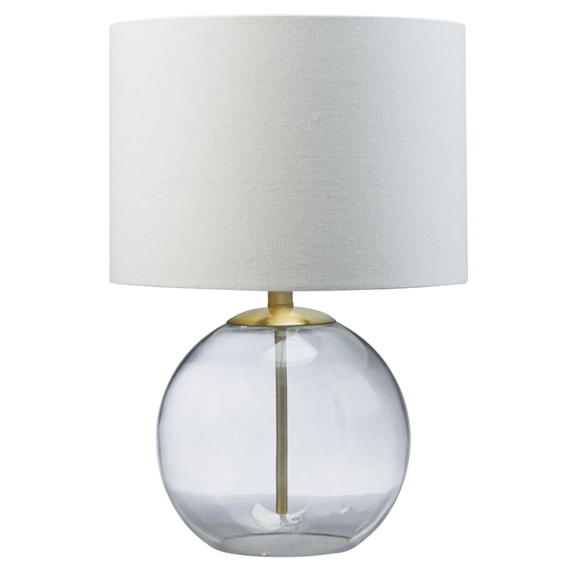  Signature Design by Ashley Samder L430744 Glass Table Lamp IMAGE 1