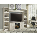  Signature Design by Ashley Bellaby EW0331W8 4 pc Entertainment Center with Electric Fireplace IMAGE 1