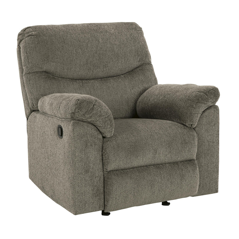  Manufacturer Color_Putty -- Signature Design by Ashley Alphons Rocker Fabric Recliner IMAGE 1