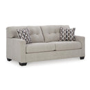  Manufacturer Color_Pebble -- Signature Design by Ashley Mahoney Stationary Fabric Sofa IMAGE 1