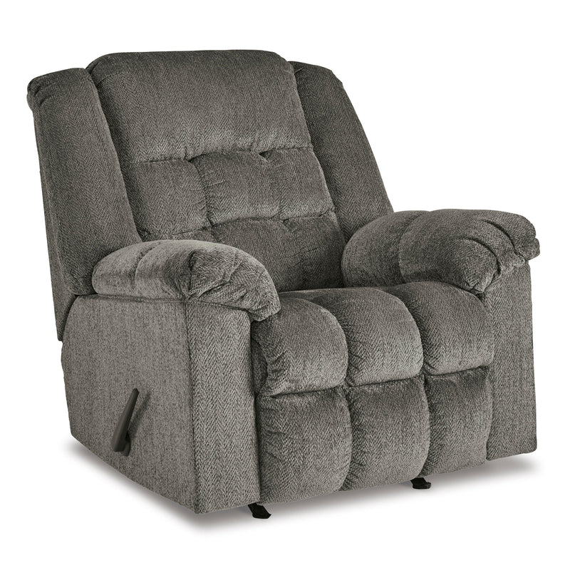  Manufacturer Color_Putty -- Signature Design by Ashley Kegler Rocker Fabric Recliner IMAGE 1