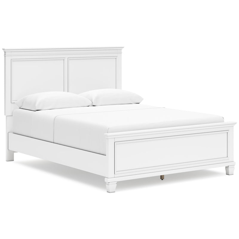  Size_Queen -- Fortman B680B2 Queen Panel Bed IMAGE 1