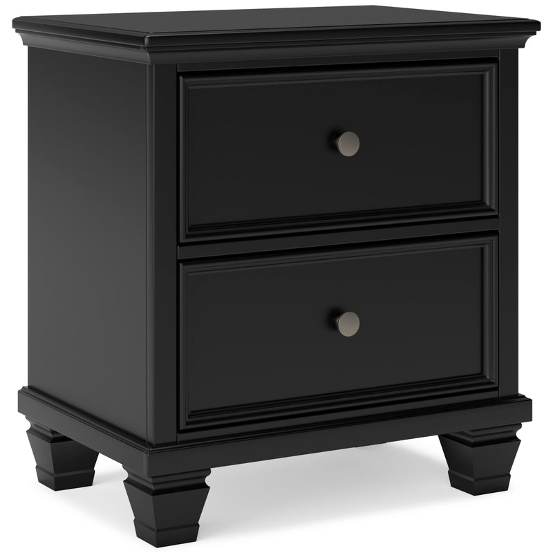  Signature Design by Ashley Lanolee B687-92 Two Drawer Night Stand IMAGE 1