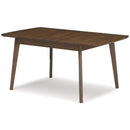  Signature Design by Ashley Lyncott D615-35 Rectangular Dining Room Butterfly Extension Table IMAGE 1