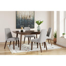  Signature Design by Ashley Lyncott D615-35 Rectangular Dining Room Butterfly Extension Table IMAGE 8