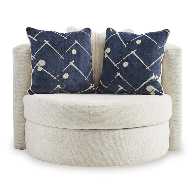  Ashley Padova 3370644 Swivel Accent Chair IMAGE 2
