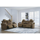  Signature Design by Ashley Wolfridge 6070318 Power Reclining Loveseat with Console and Adjustable Headrest IMAGE 19