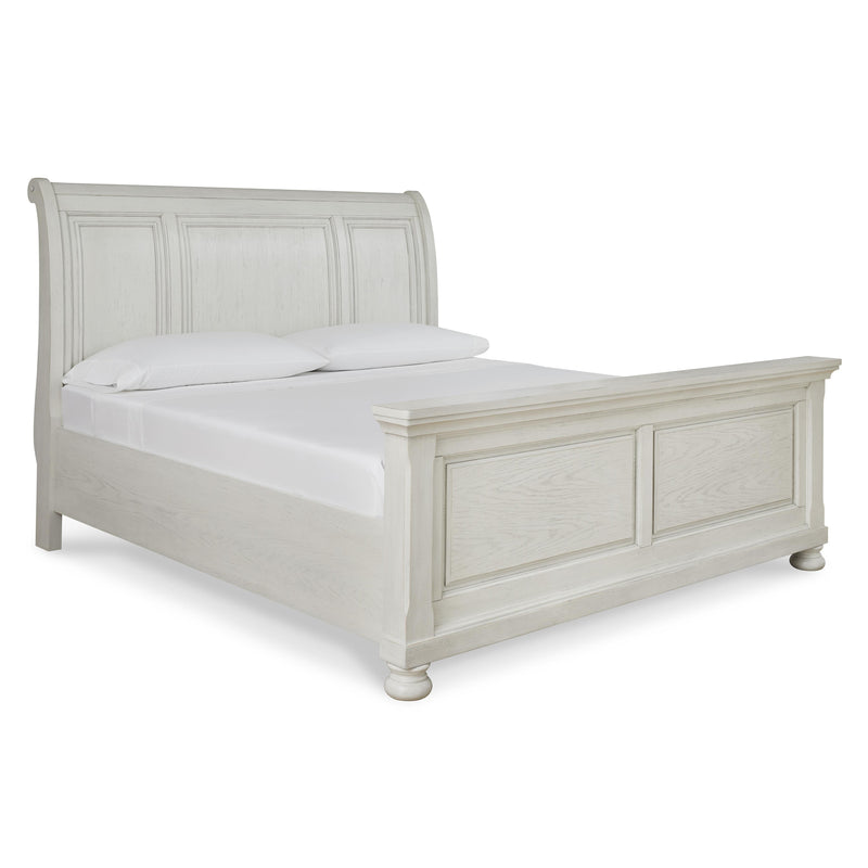  Size_King -- Robbinsdale B742B22 King Sleigh Bed IMAGE 1