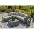  Signature Design by Ashley Petal Road P297-070 Loveseat Sectional/Ottoman/Table Set IMAGE 8