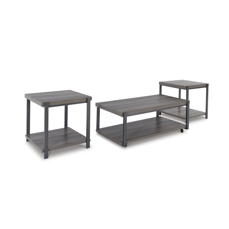  Signature Design by Ashley Wilmaden T393-13 Occasional Table Set IMAGE 1