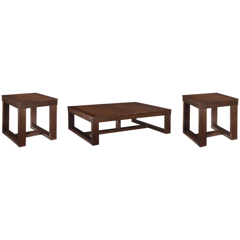  Signature Design by Ashley Watson T481T2 Coffee Table and 2 End Tables IMAGE 1