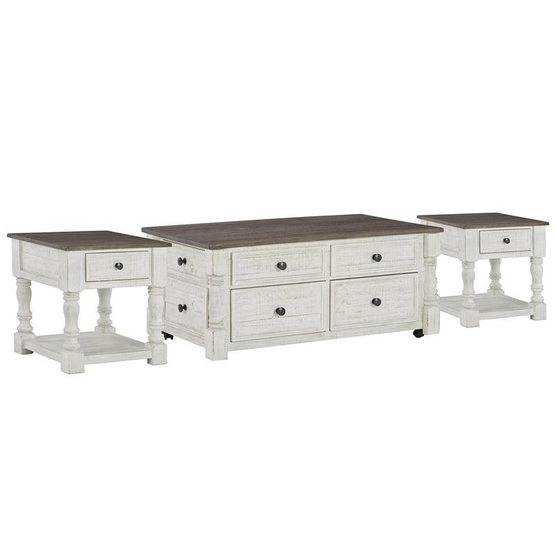  Signature Design by Ashley Havalance T994T1 Lift Top Coffee Table and 2 End Tables IMAGE 1