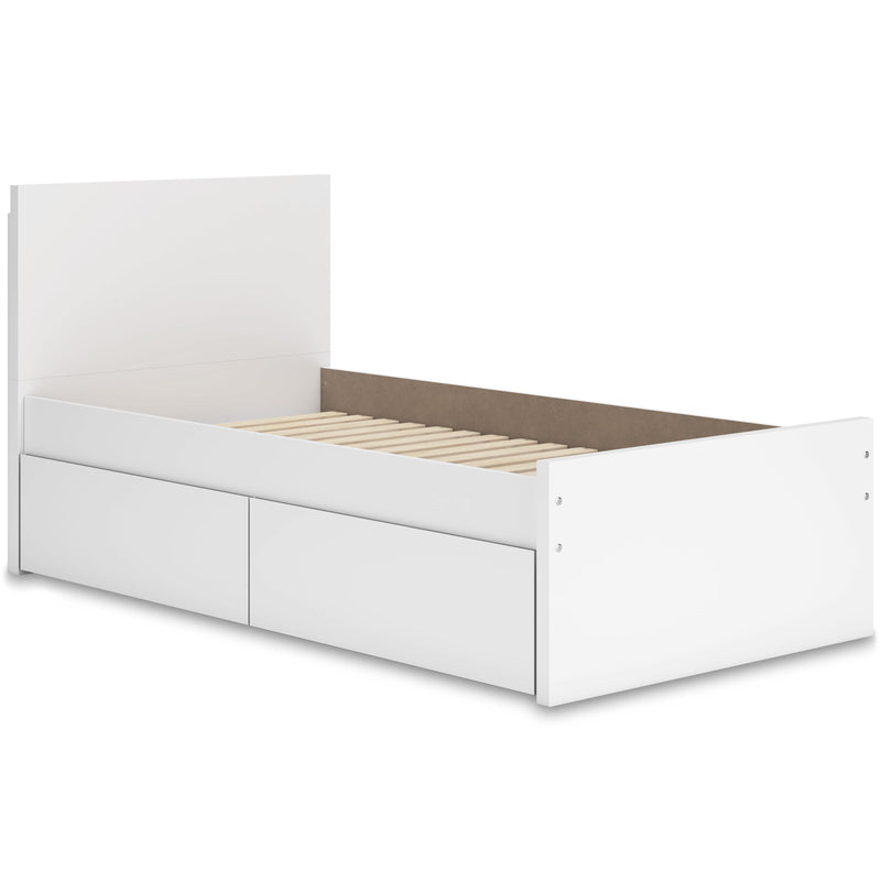  Size_Twin -- Signature Design by Ashley Onita Platform Bed with Storage IMAGE 1