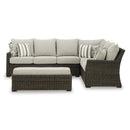  Signature Design by Ashley Brook Ranch P465-822 Sofa Sectional/Bench with Cushion IMAGE 2