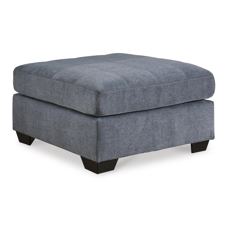  Manufacturer Color_Denim -- Signature Design by Ashley Marleton Fabric Ottoman IMAGE 1
