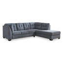  Signature Design by Ashley Marleton 55303S4 2 pc Sleeper Sectional with Chaise IMAGE 1