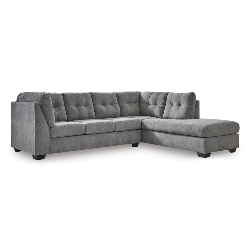  Manufacturer Color_Gray -- Marleton 55305S2 2 pc Sectional with Chaise IMAGE 1