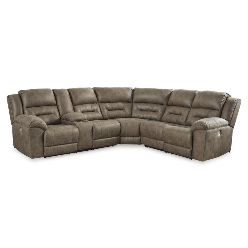  Signature Design by Ashley Ravenel 83106S1 3 pc Power Reclining Sectional IMAGE 1