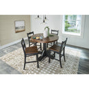  Signature Design by Ashley Valebeck D546D21 Counter Height Dining Table IMAGE 6