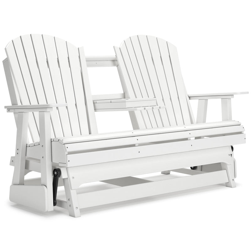  Signature Design by Ashley Hyland wave P111-835 Glider Loveseat IMAGE 2