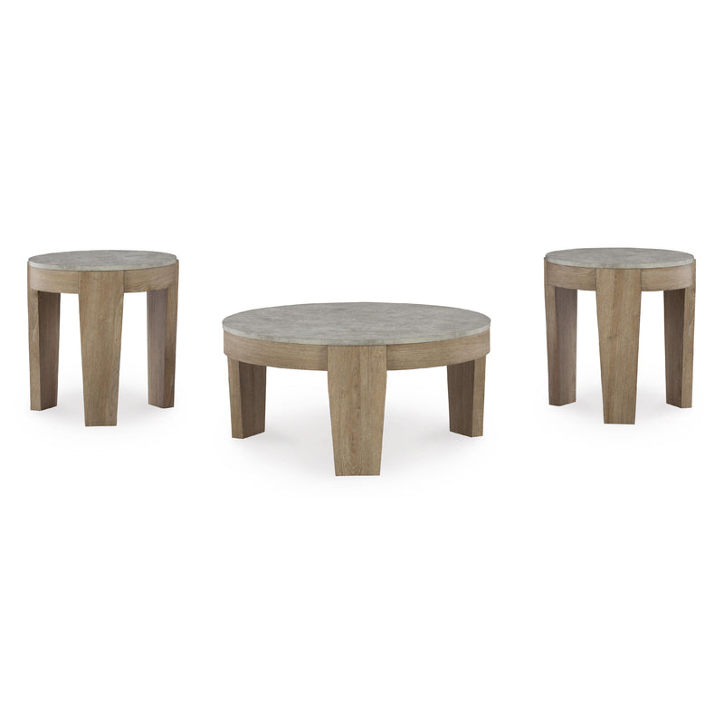  Signature Design by Ashley Guystone T237-13 Occasional Table Set IMAGE 2