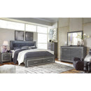  Size_King -- Lodanna B214B13 King Panel Bed with 2 Storage Drawers IMAGE 12