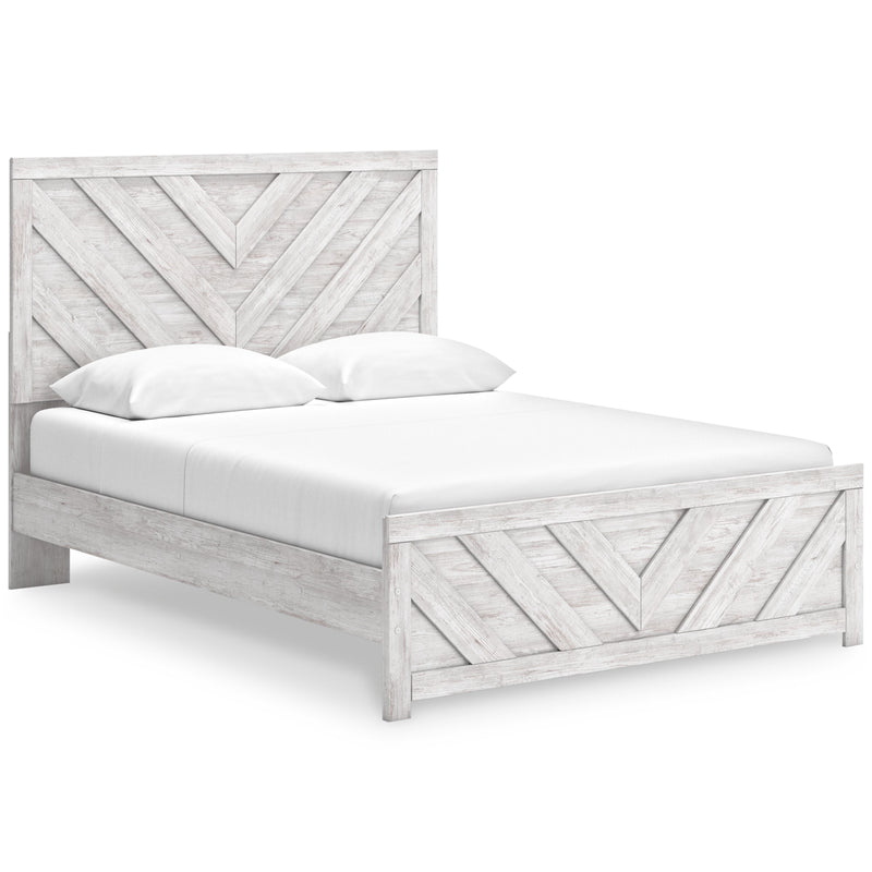  Size_Queen -- Cayboni B3788B4 Queen Panel Bed IMAGE 1
