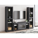  Signature Design by Ashley Cayberry W2721W2 3 pc Entertainment Center with Electric Fireplace IMAGE 5