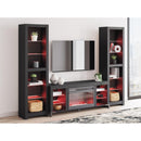  Signature Design by Ashley Cayberry W2721W2 3 pc Entertainment Center with Electric Fireplace IMAGE 8