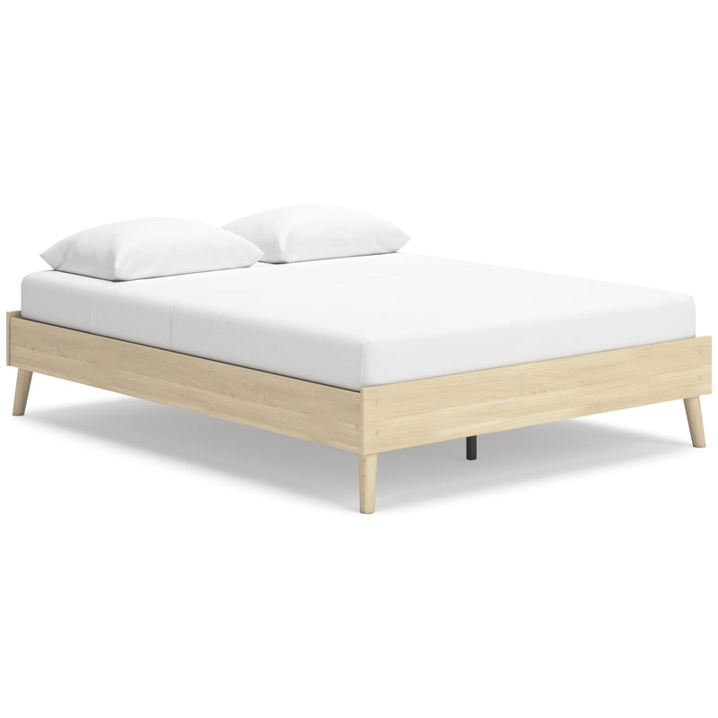  Size_Queen -- Cabinella EB2444-113 Queen Platform Bed IMAGE 1