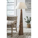  Signature Design by Ashley Danset L329101 Wood Floor Lamp IMAGE 2