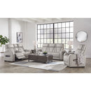  Manufacturer Color_Gray -- Signature Design by Ashley Boyington Power Leather Match Recliner IMAGE 11
