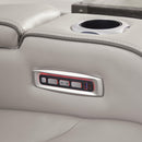 Manufacturer Color_Gray -- Signature Design by Ashley Boyington Power Leather Match Recliner IMAGE 8