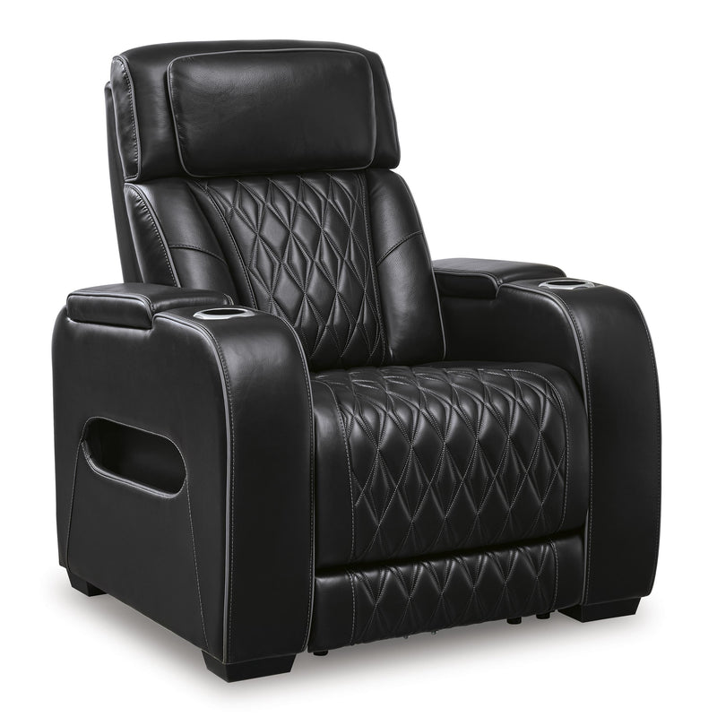  Manufacturer Color_Black -- Boyington U2710613 Power Recliner with Adjustable Headrest IMAGE 1