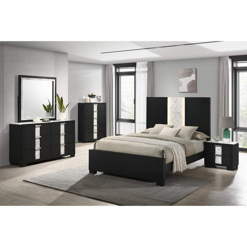  Crown Mark Rangley B6835-4 Chest - Black IMAGE 2