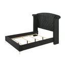  Size_Queen -- Crown Mark Lucinda Upholstered Panel Bed IMAGE 3