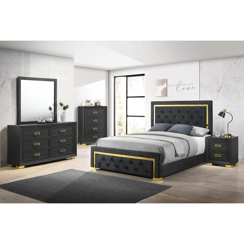  Crown Mark Pepe B9290-4 Chest - Black IMAGE 2