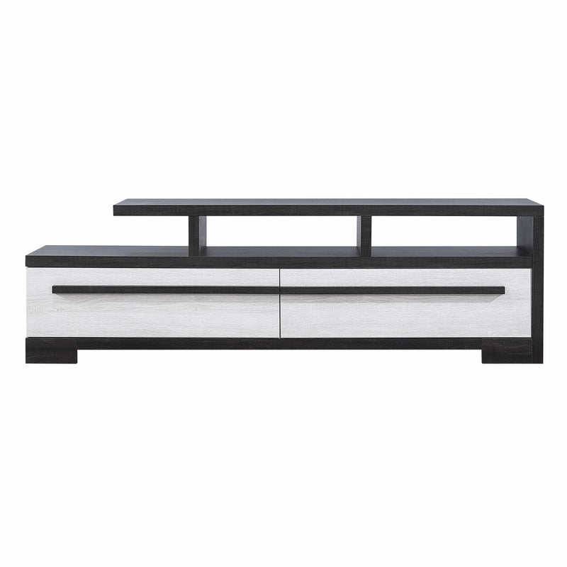  Crown Mark Remington B8162-9 TV Stand - Black/White IMAGE 2