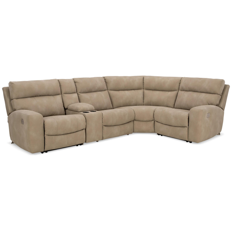  Manufacturer Color_Sand -- Next-Gen DuraPella 61004S5 5 pc Power Reclining Sectional IMAGE 1