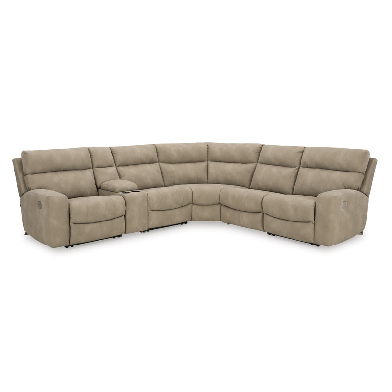  Manufacturer Color_Sand -- Next-Gen DuraPella 61004S7 6 pc Power Reclining Sectional IMAGE 1