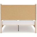 Size_Queen -- Cadmori B2615B4 Queen Upholstered Panel Bed IMAGE 4