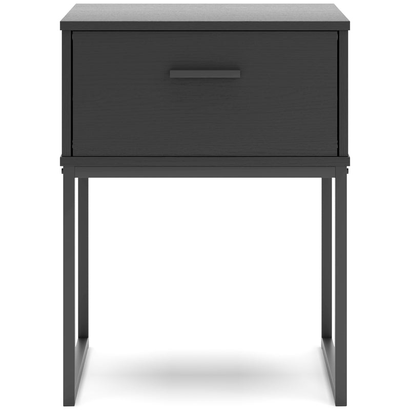  Signature Design by Ashley Socalle EB1865-291 One Drawer Night Stand IMAGE 2