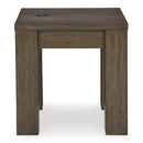  Signature Design by Ashley Rosswain T763-2 Square End Table IMAGE 3