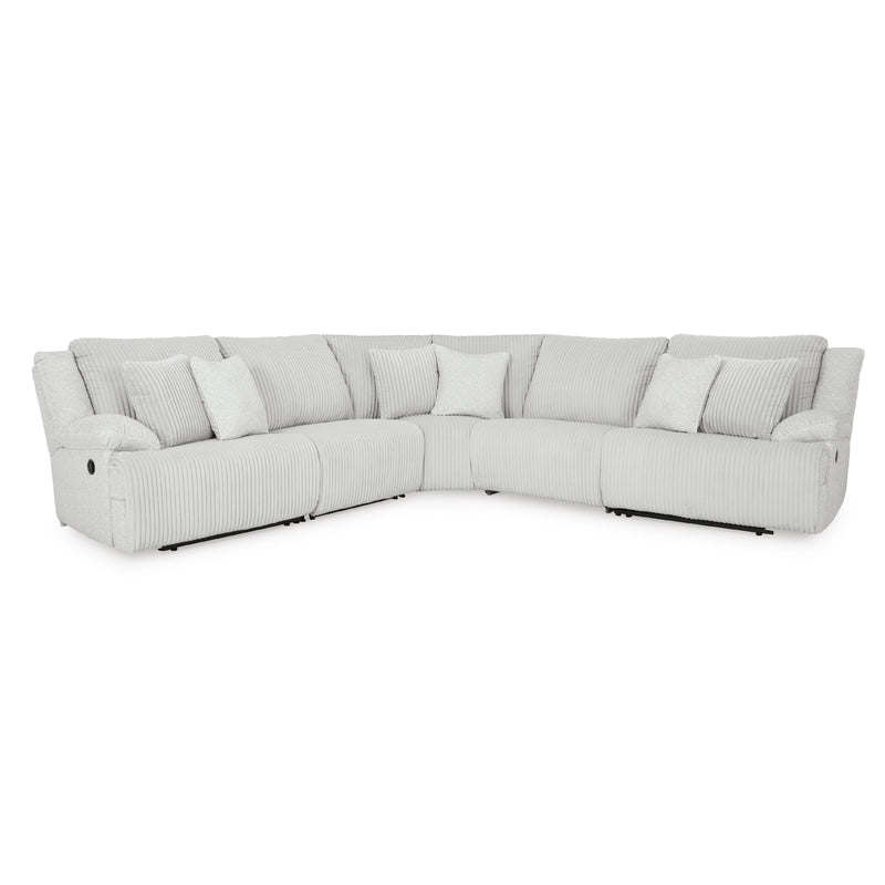  Manufacturer Color_Alloy -- Top Tier 92706S3 5 pc Reclining Sectional IMAGE 1