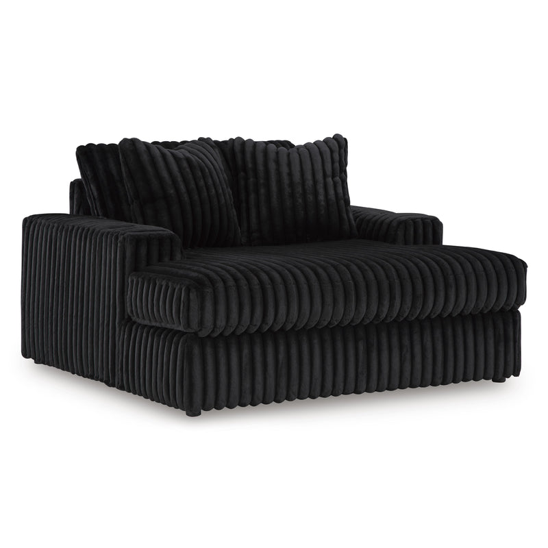  Manufacturer Color_Onyx -- Signature Design by Ashley Midnight Madness Fabric Chaise IMAGE 1