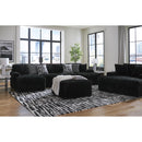  Manufacturer Color_Onyx -- Signature Design by Ashley Midnight Madness Fabric Chaise IMAGE 10