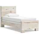  Size_Twin -- Benchcraft Lawroy Panel Bed IMAGE 1