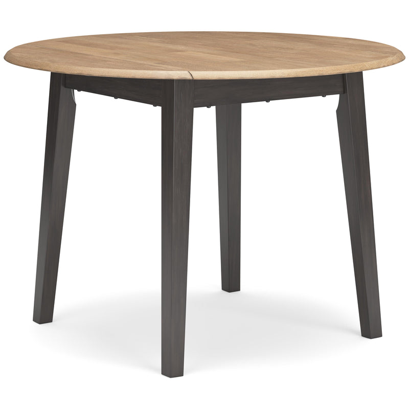  Signature Design by Ashley Gesthaven D396-15 Round Dining Room Drop Leaf Table IMAGE 1